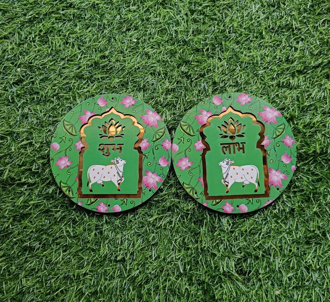 Mdf Acrylic Round Cut Out 6inch - 2pc