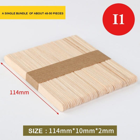 Ice Cream Stick (I1) Plain - 35pcs