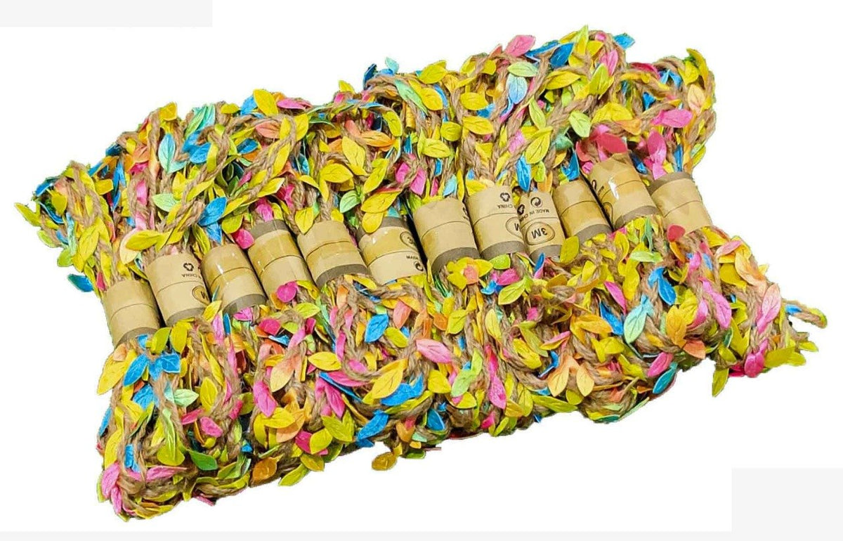 Jute Thread Leaf Multi  – 3 mtr