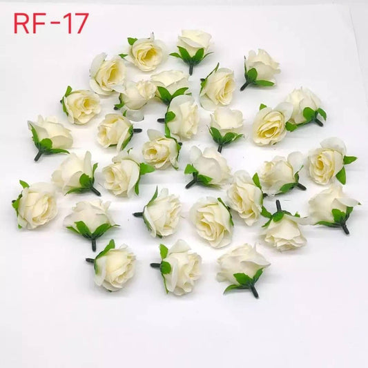 Cream Artificial Flower-10pc/Pack