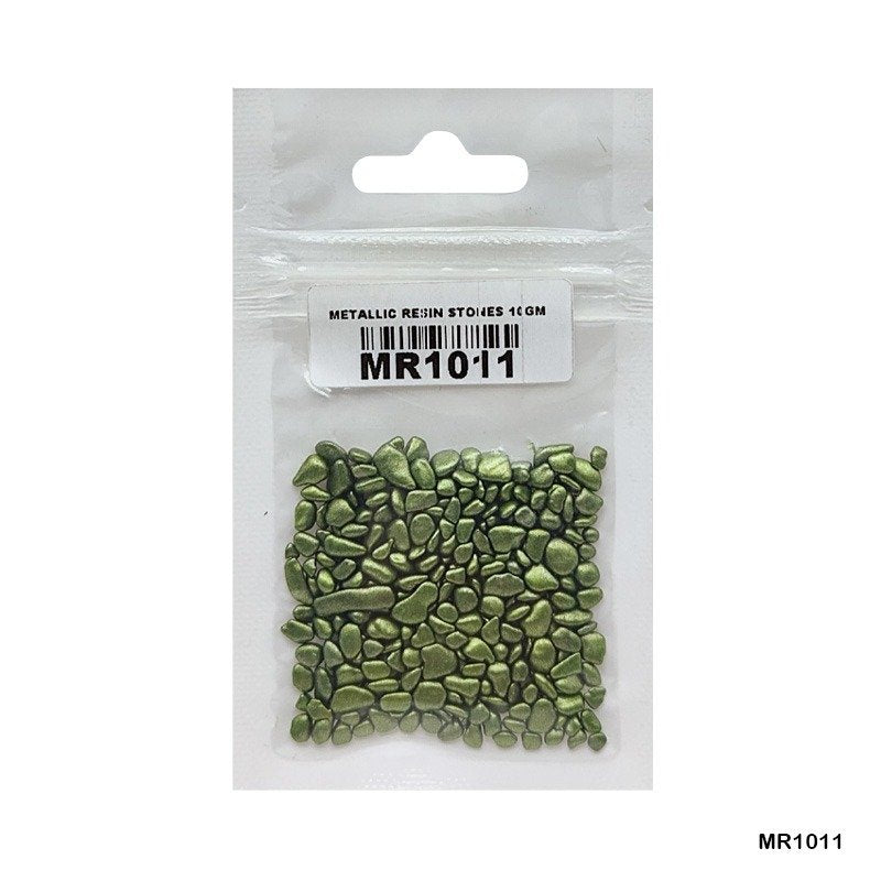 Metallic Resin Stones - 10gm (MR1011)