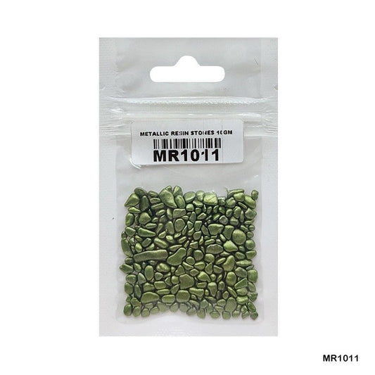Metallic Resin Stones - 10gm (MR1011)