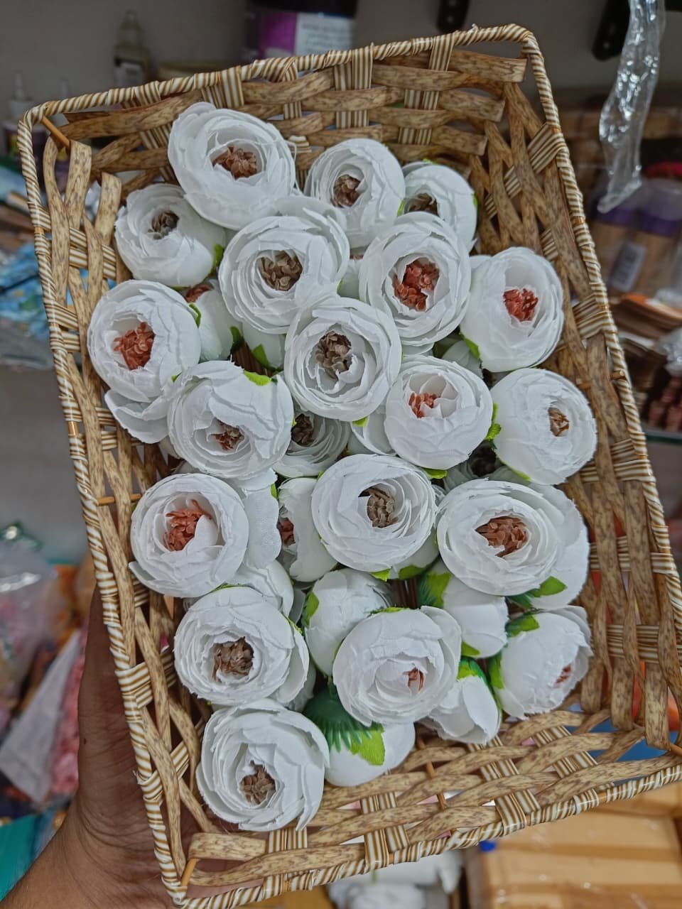 White Peony Flower