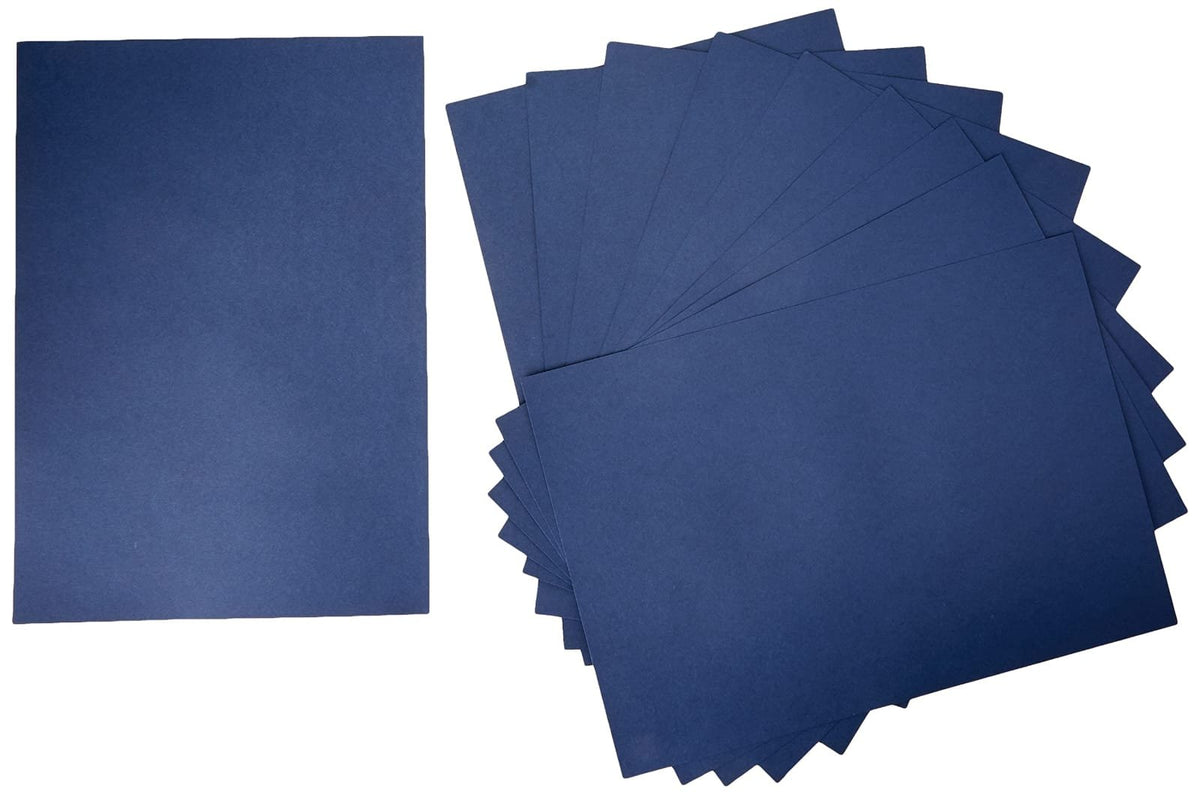 A3 Navy Blue Cardstock 250gsm – 25 Sheets