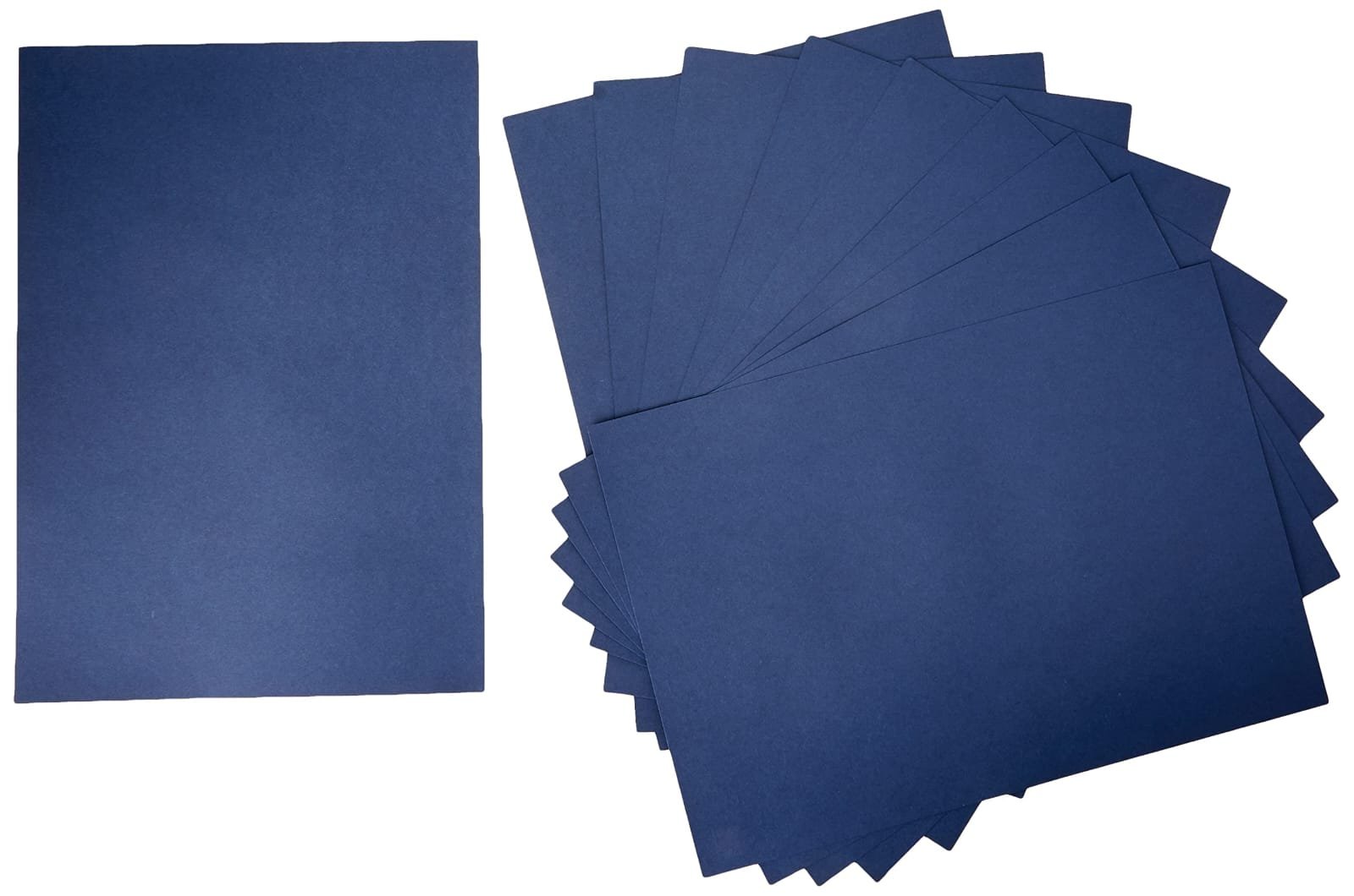 A3 Navy Blue Cardstock 250gsm – 25 Sheets
