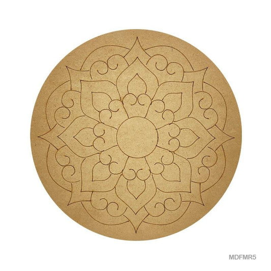 MDF Cutout Mandala Engrave (MDFMR5) – 10inch