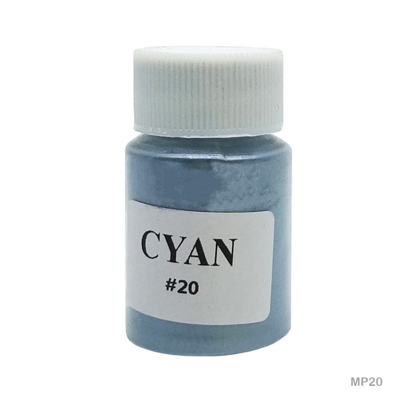 Mica Pearl Powder (MP20) - Cyan