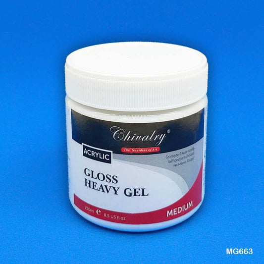 Acrylic Gloss Heavy Gel (MG663)