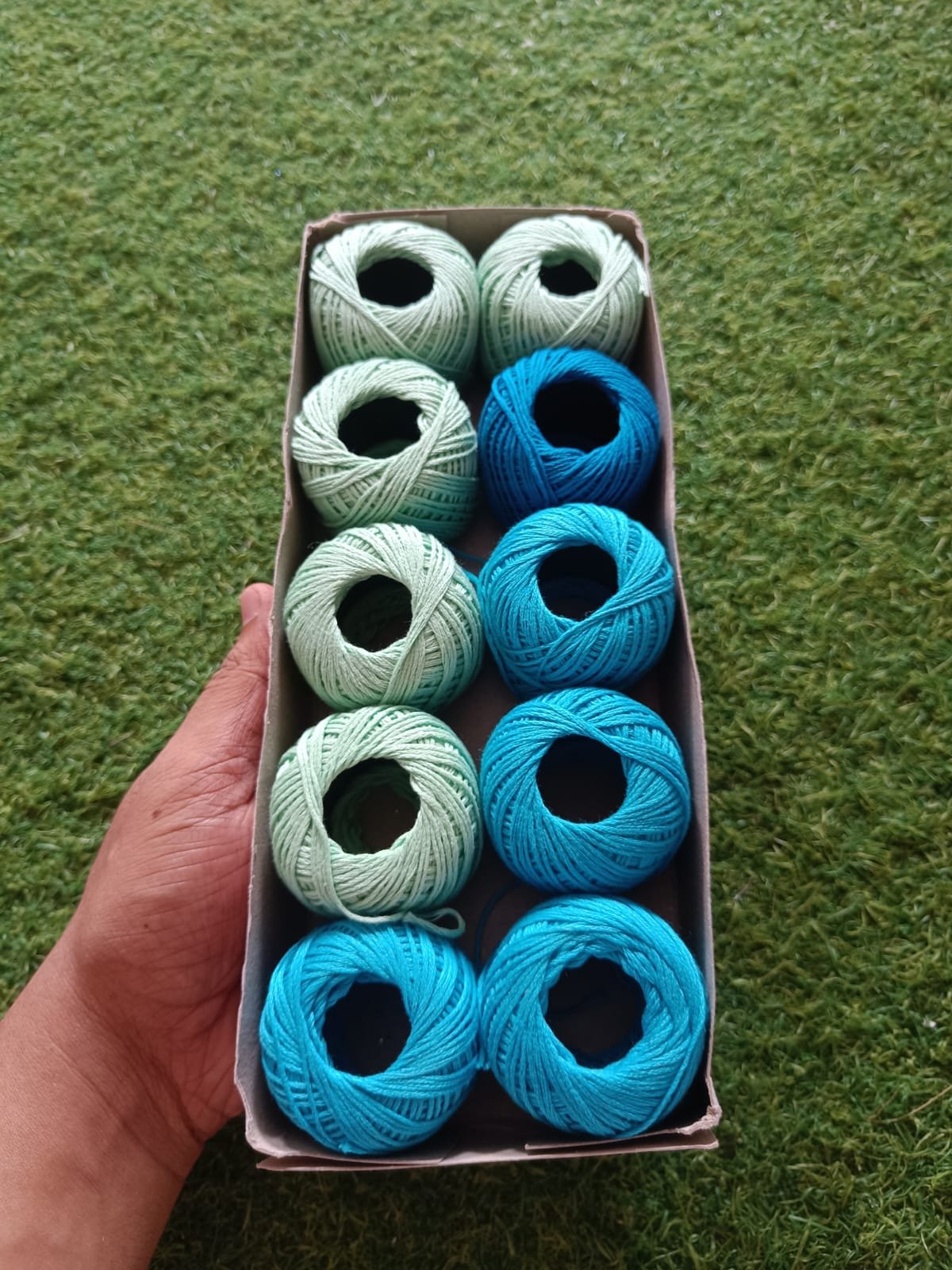 Colorful Rakhi Thread - 1pc