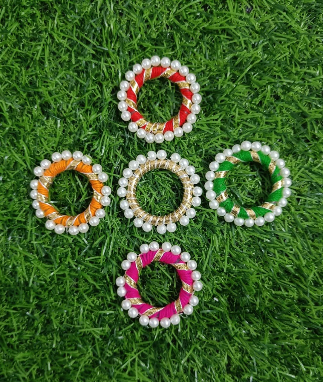 Moti Round Bangles 2inch - 10pc