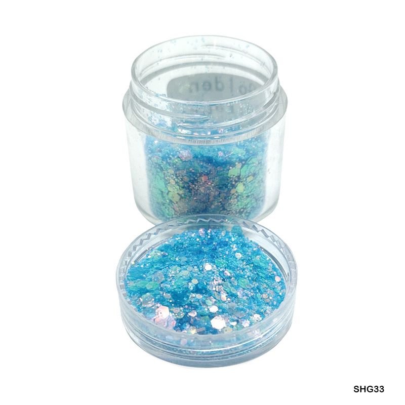 Shimmer Glitter Golden Mirage Blue (SHG33)