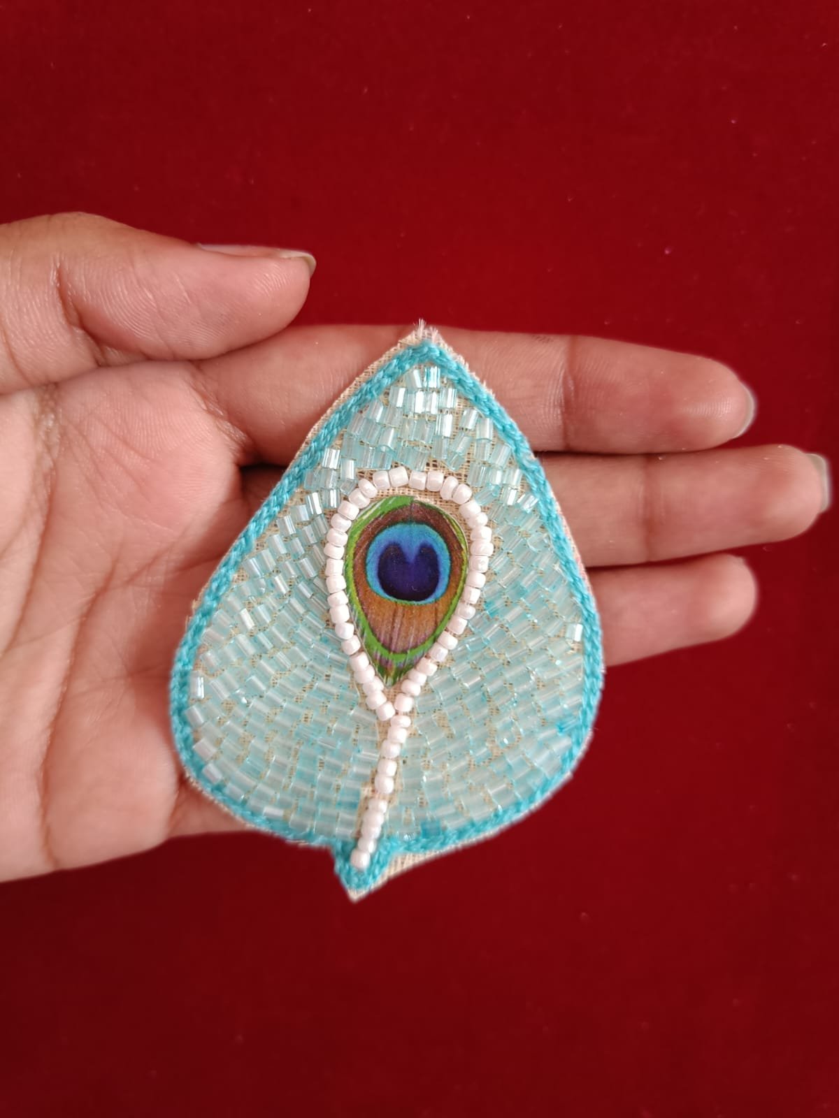 Mor Pankh Buti Patches - 10pc