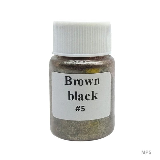 Mica Pearl Powder (MP5) - Brown Black