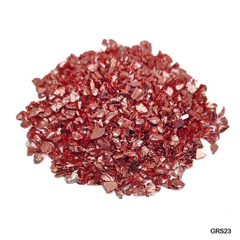 Glass Metallic Resin Stones - 100GM (GRS23)