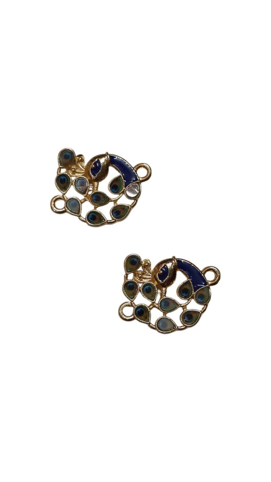 Peacock Rakhi Charms - 1pc