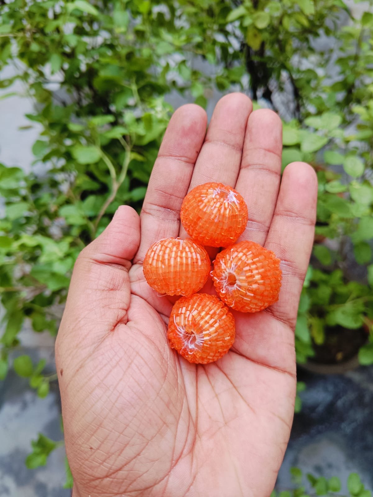 Orange Katdana Ball 24No – 100pc