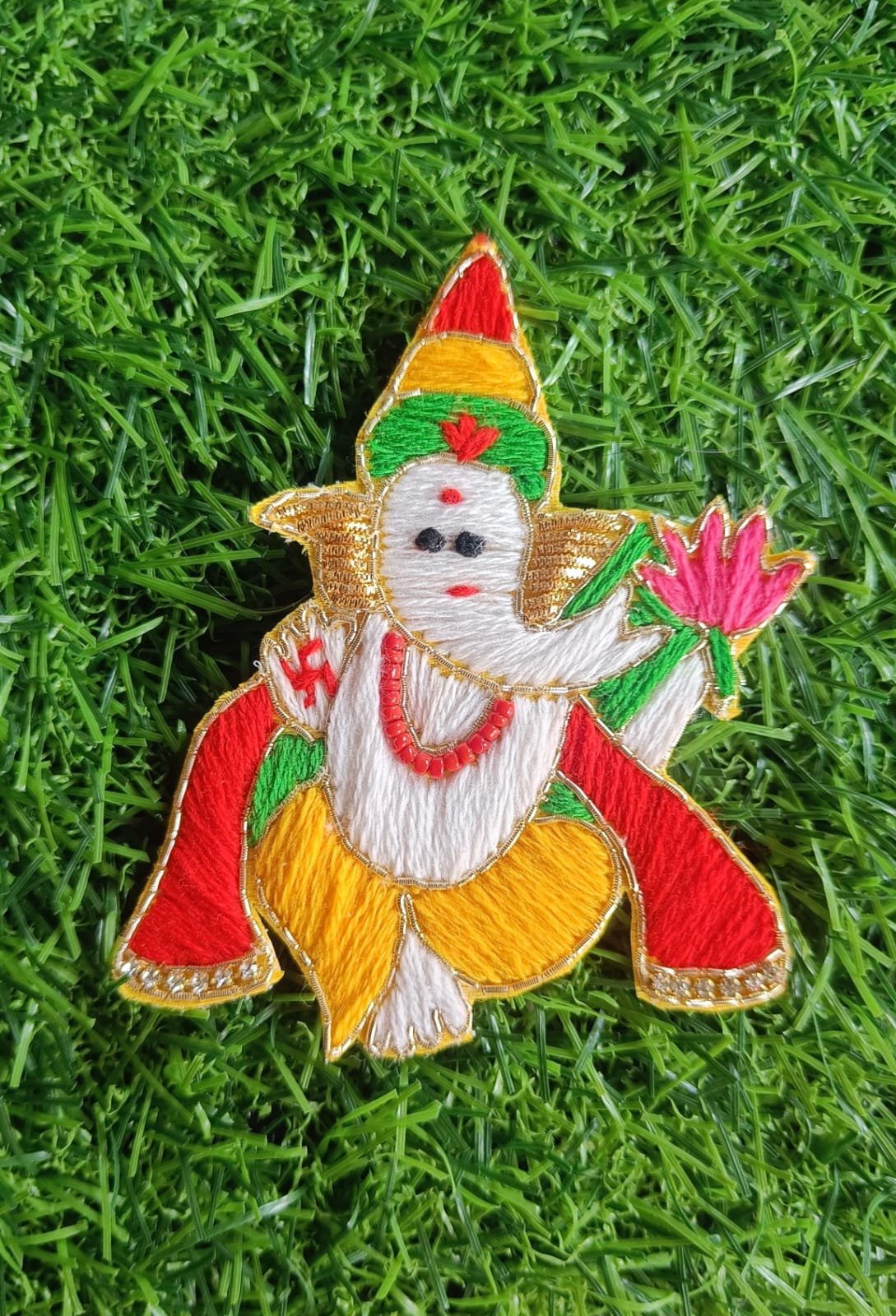 Ganesh Buti Patches (4inch) - 1pc