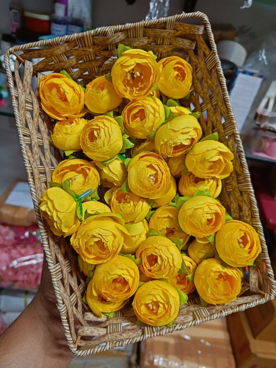 Yellow Peony Flower