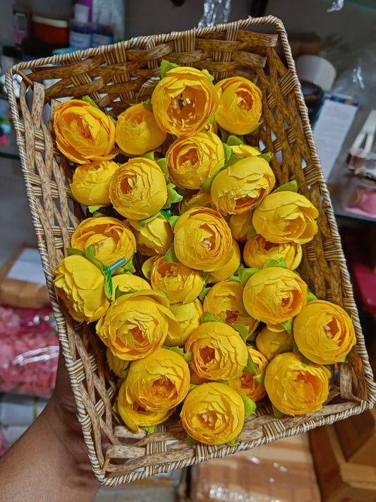 Yellow Peony Flower