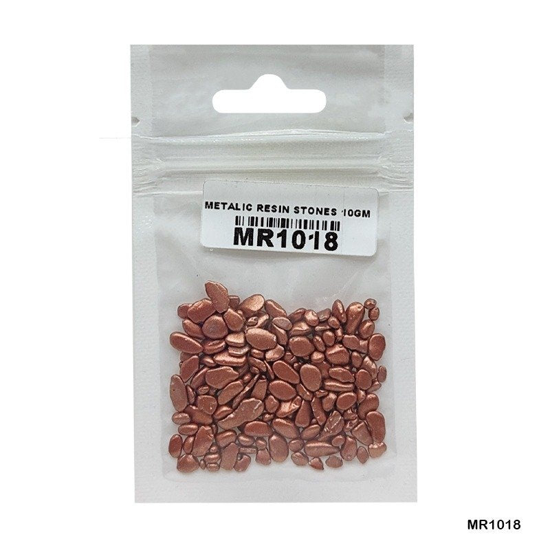 Metallic Resin Stones - 10gm (MR1018)