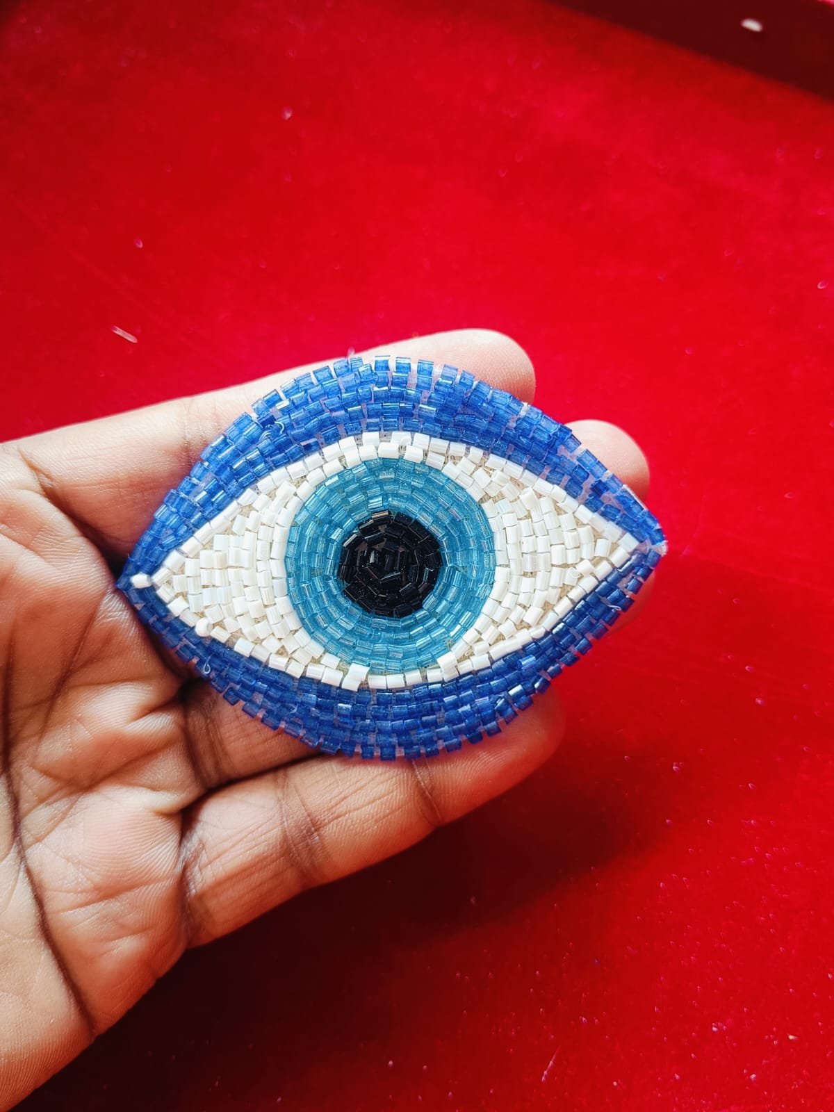 Evil Eye Buti Patches 3inch - 10pc