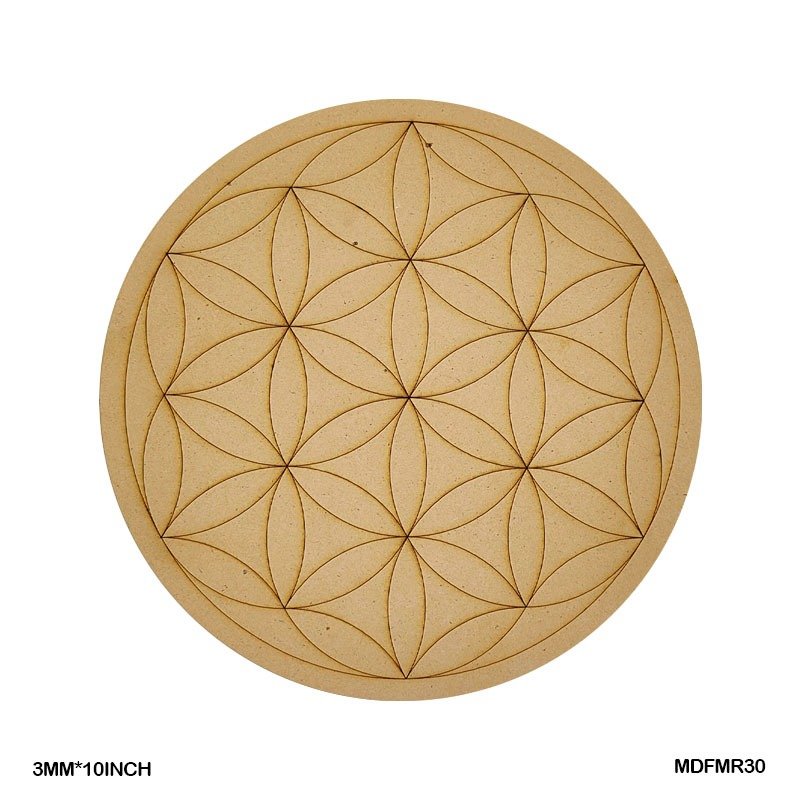 MDF Cutout Mandala Engrave (MDFMR30) – 10inch