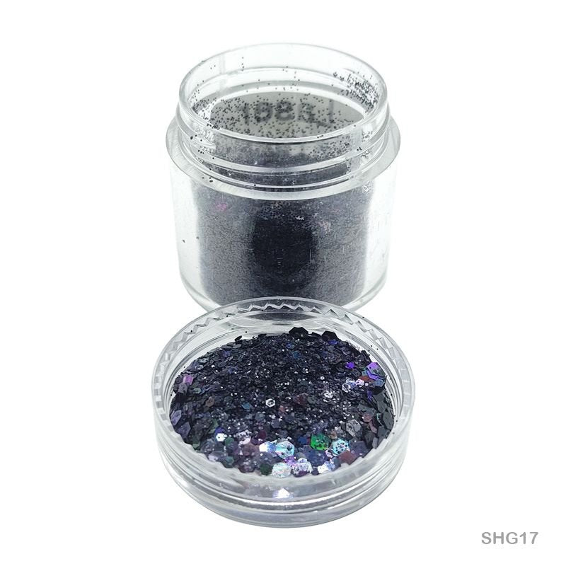 Shimmer Glitter Laser Black (SHG17)