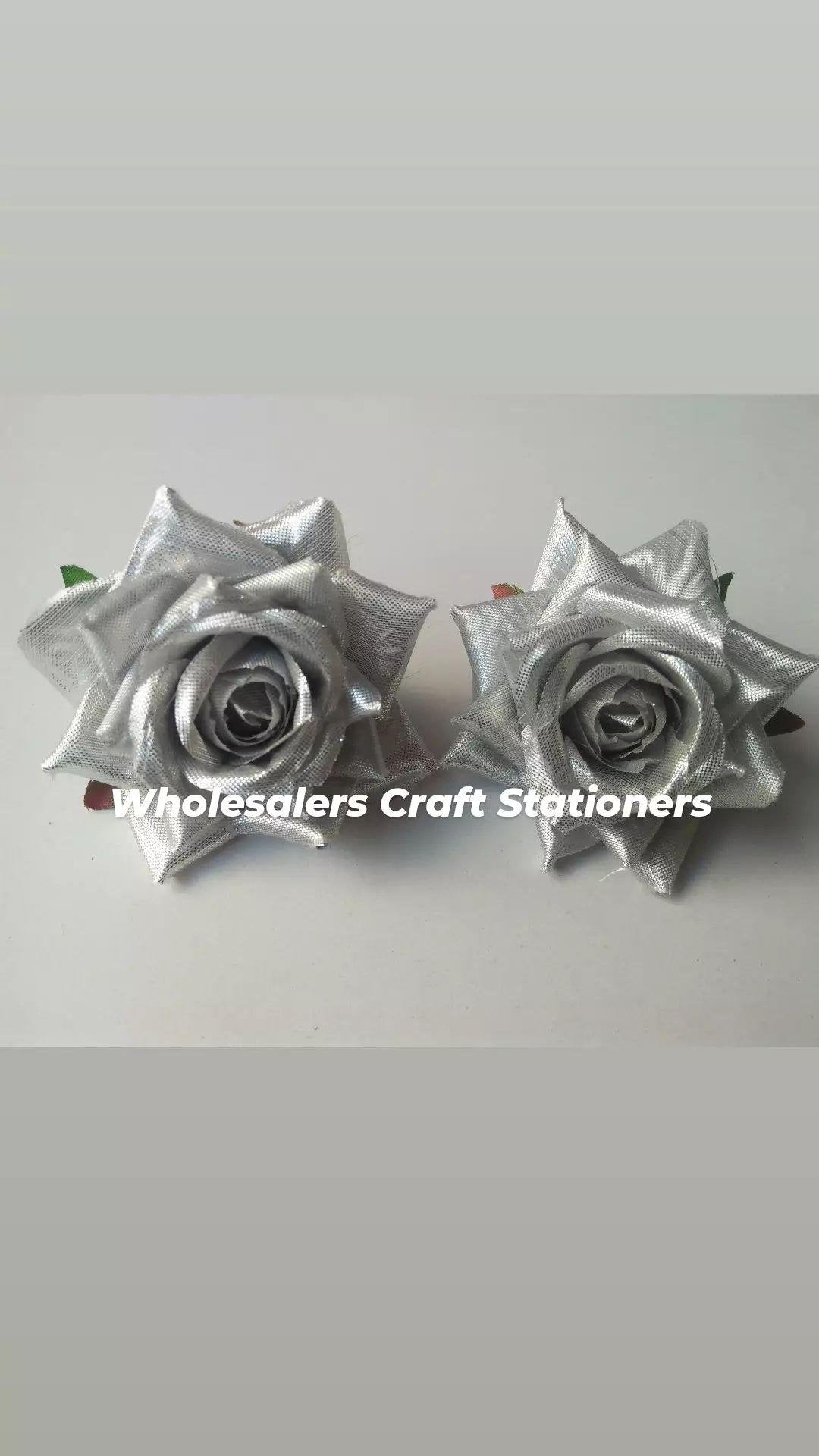 Silver Velvet Rose -10pc