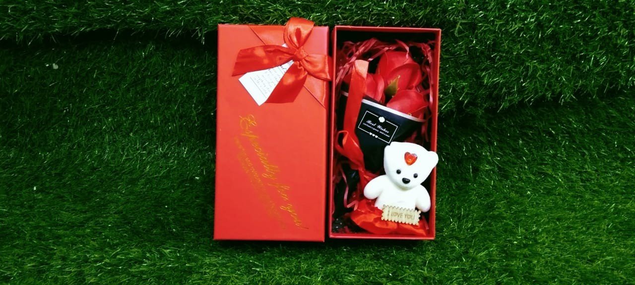 Rose with Teddy - 02