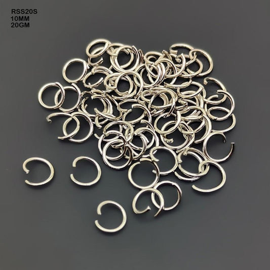 Ring SS Silver (RSS20S) 10MM