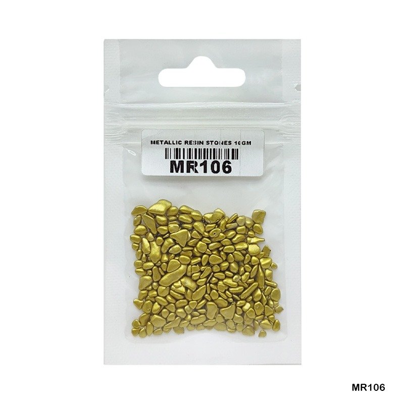 Metallic Resin Stones - 10gm (MR106)