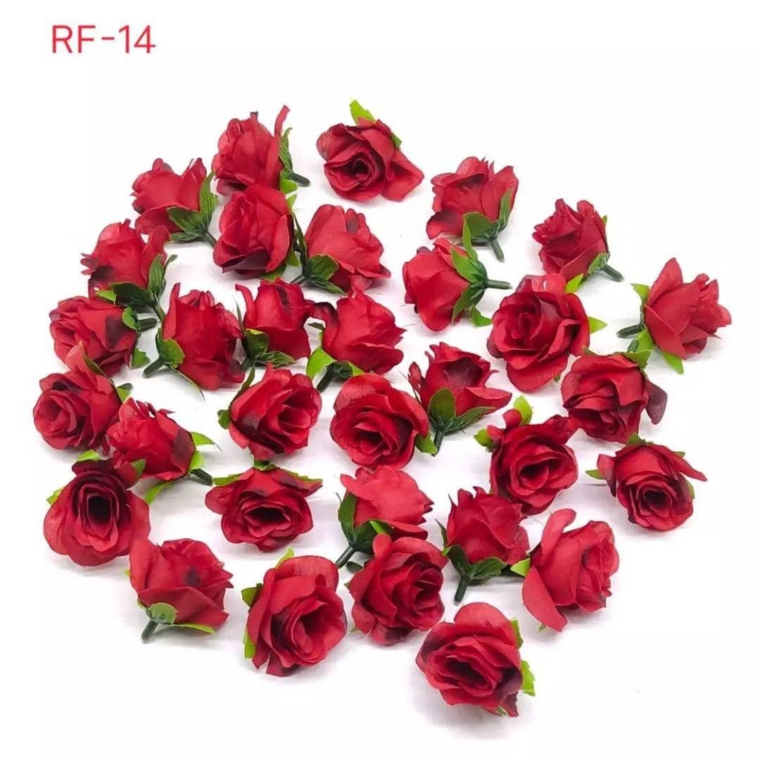 Red Artificial Flower-10pc/Pack