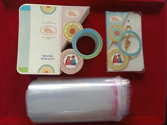 Rakhi Packaging Cards Pack Of 10 Cards