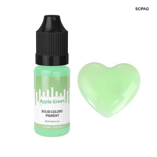 Solid Colors Pigment - Apple Green  - 10ml (SCP10AG)