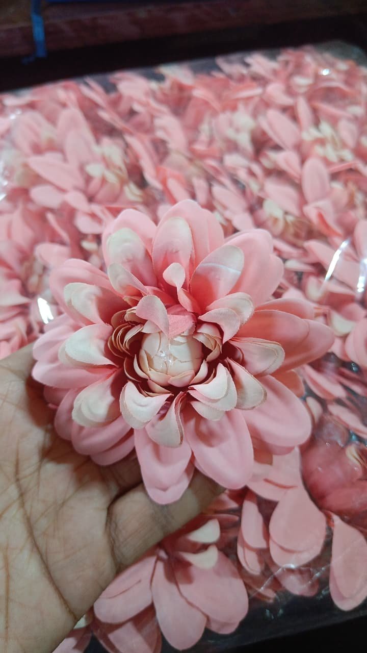 Artificial Soft Dahlias Flower 4inch