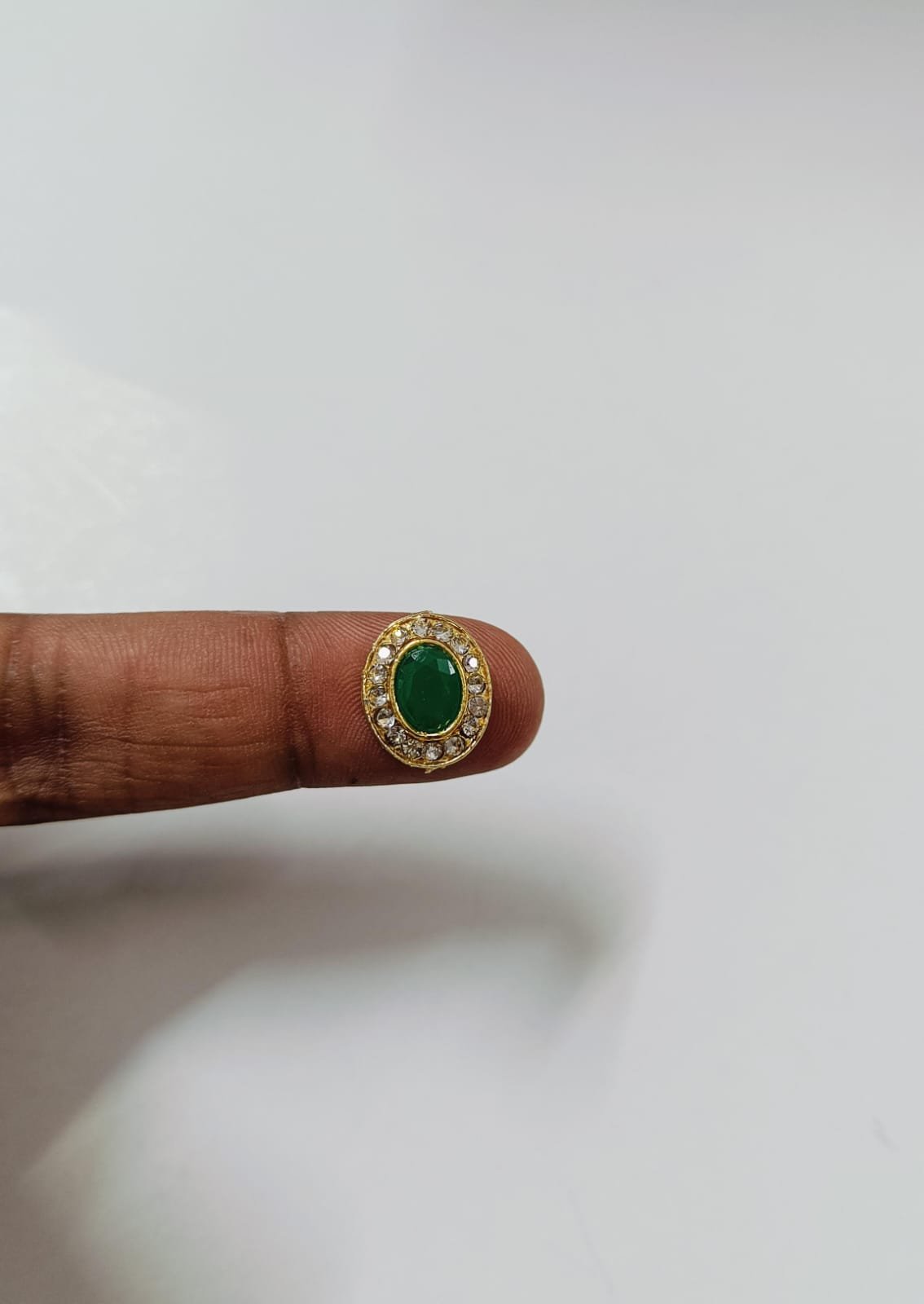 Green Kundan - 5pc