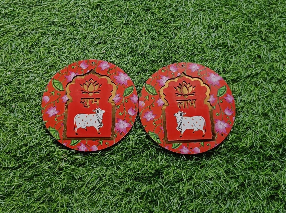 Mdf Acrylic Round Cut Out 6inch - 2pc