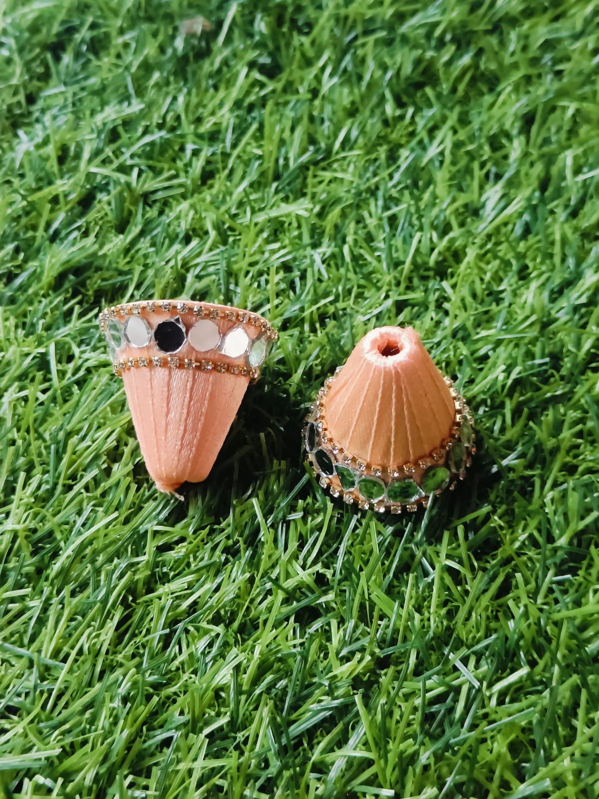 Peach Stone Cone - 10pc