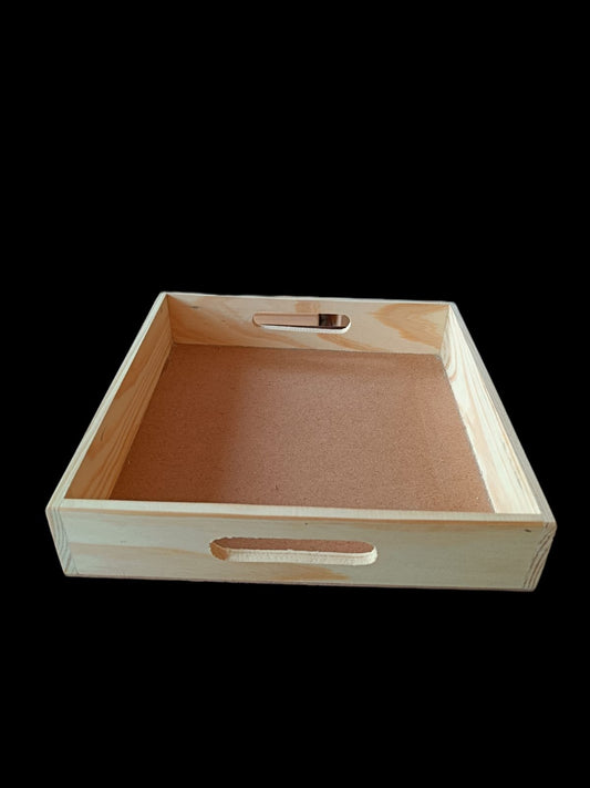 Pinewood Tray - 10*10 inch