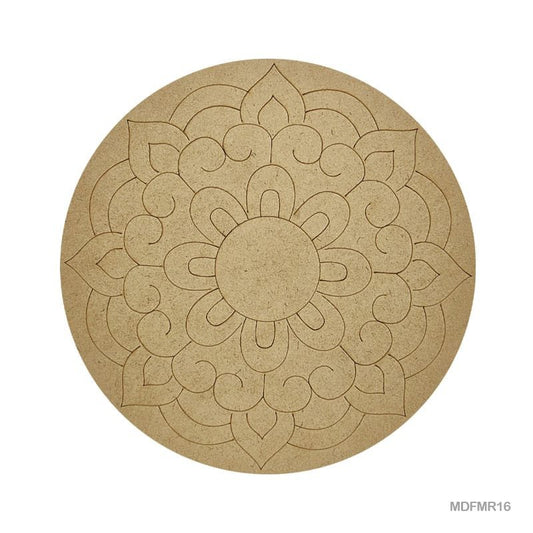 MDF Cutout Mandala Engrave (MDFMR16) – 10inch