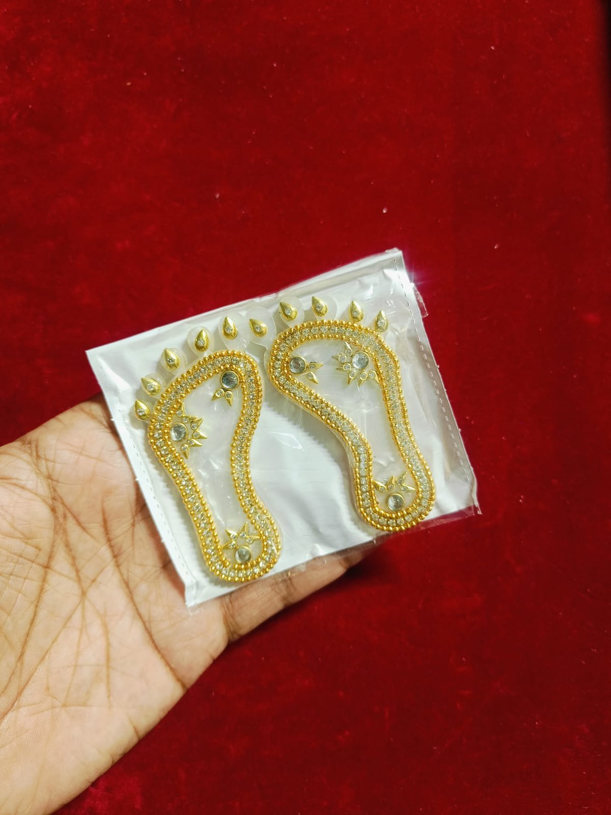 Laxmi Stone Charan (3inch) - 1pc