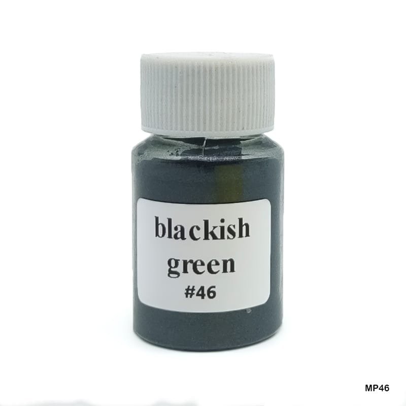 Mica Pearl Powder (MP46) - Blackish Green