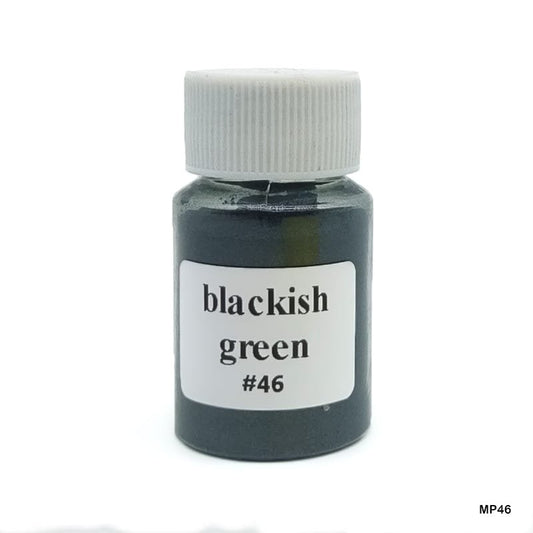 Mica Pearl Powder (MP46) - Blackish Green