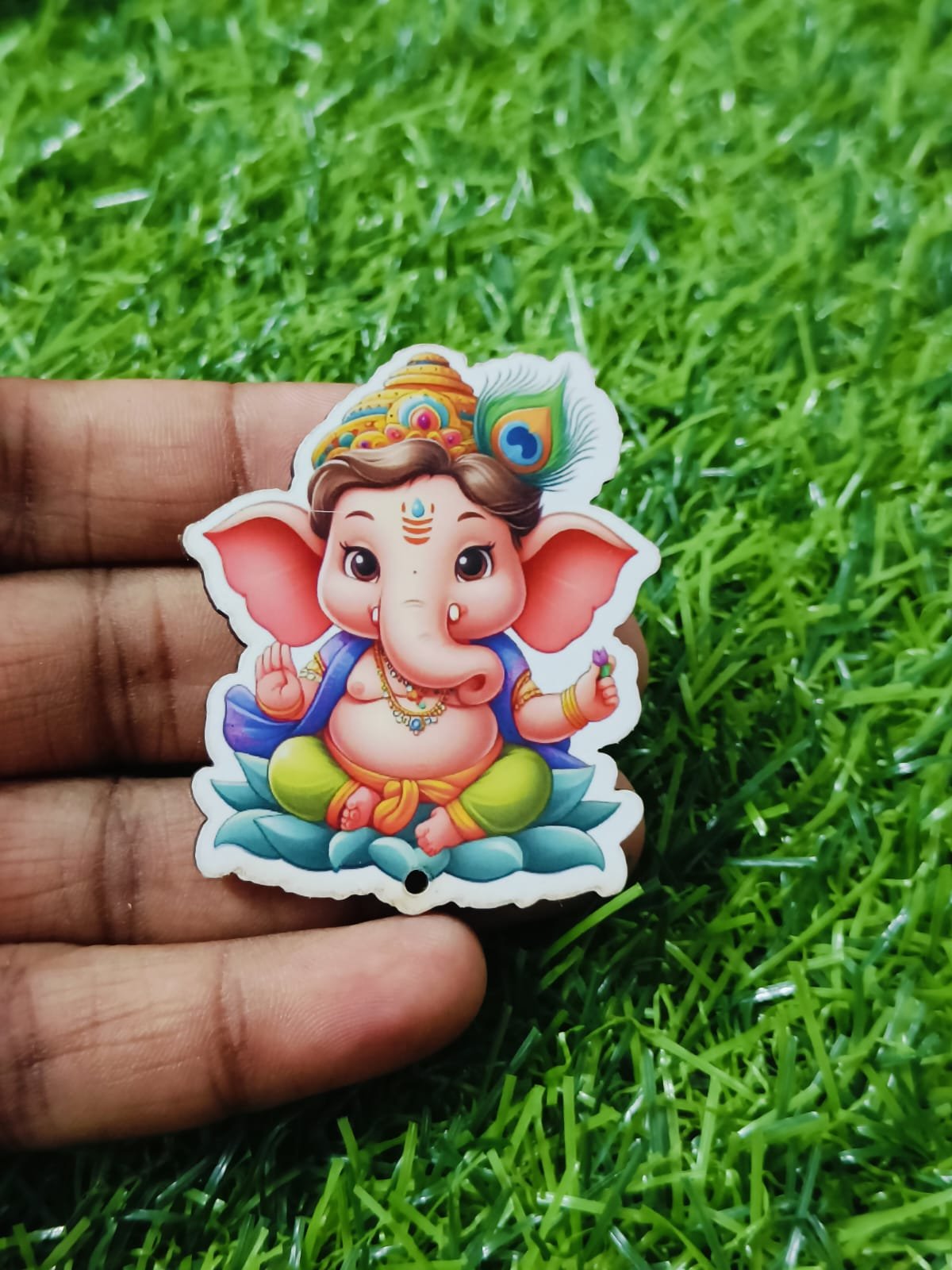 Ganeshji MDF Cut Out (2inch) - 5pc