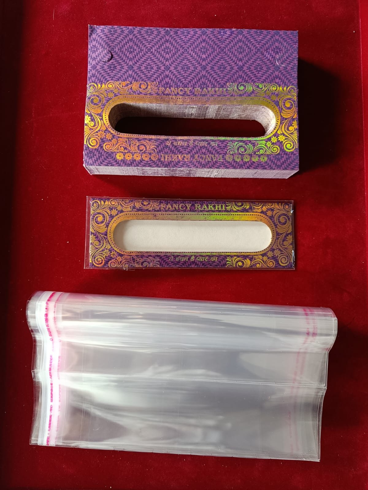 Rakhi Packaging Cards Pack Of 10 Cards