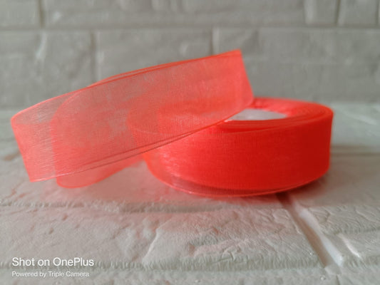 Organza Ribbon 1 inch – Gajri
