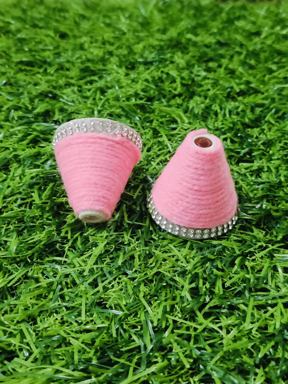Pink Stone Cone - 10pc