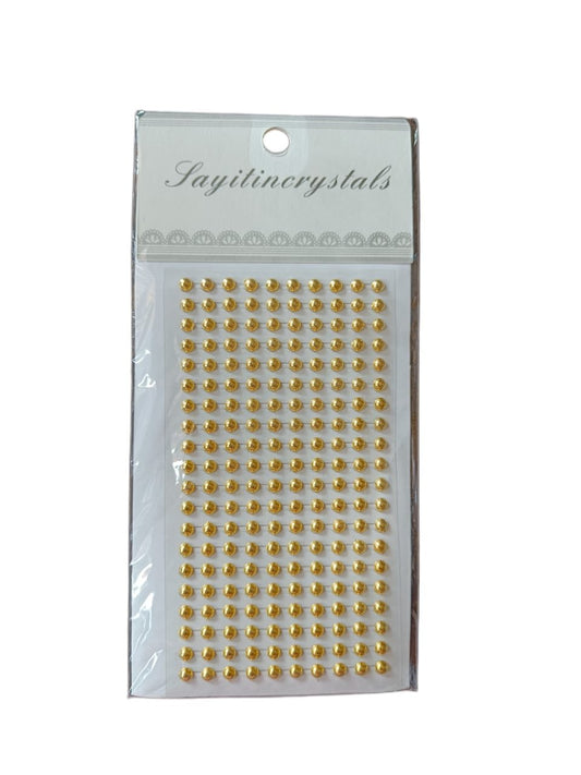 Golden Pearl Sticker (Medium) - 1pc
