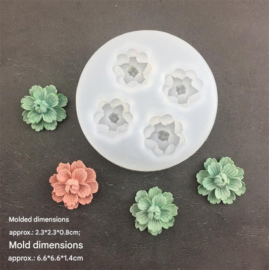 Handmade Cherry Blossom Flower Candle Mould - (HM0196)
