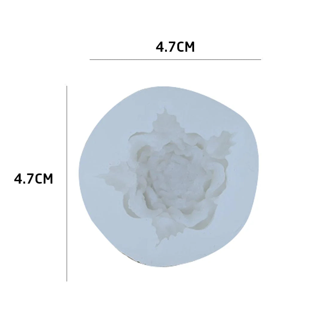 Handmade 3D Flower Candle Mould - (HM0279)